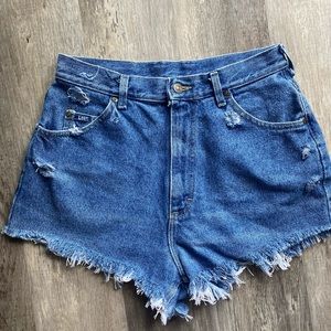 Lee cutoff Jean shorts